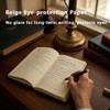 Hongmeru A5 Lined Notebook - PU Leather Hardback Notepad with