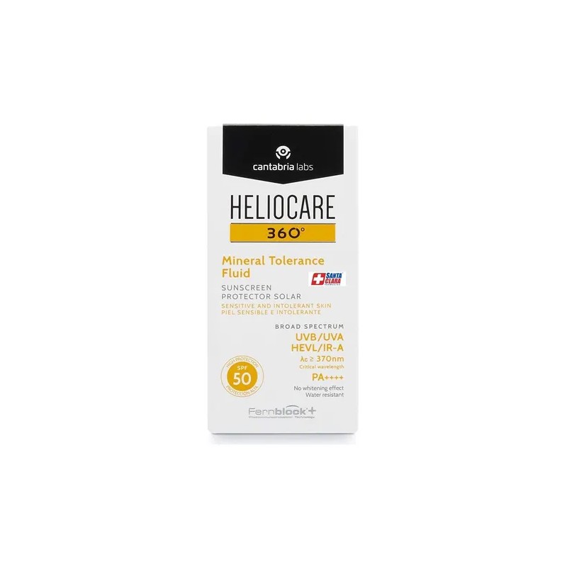 Heliocare 360 Mineral Tolerance Fluid Spf 50 50ml