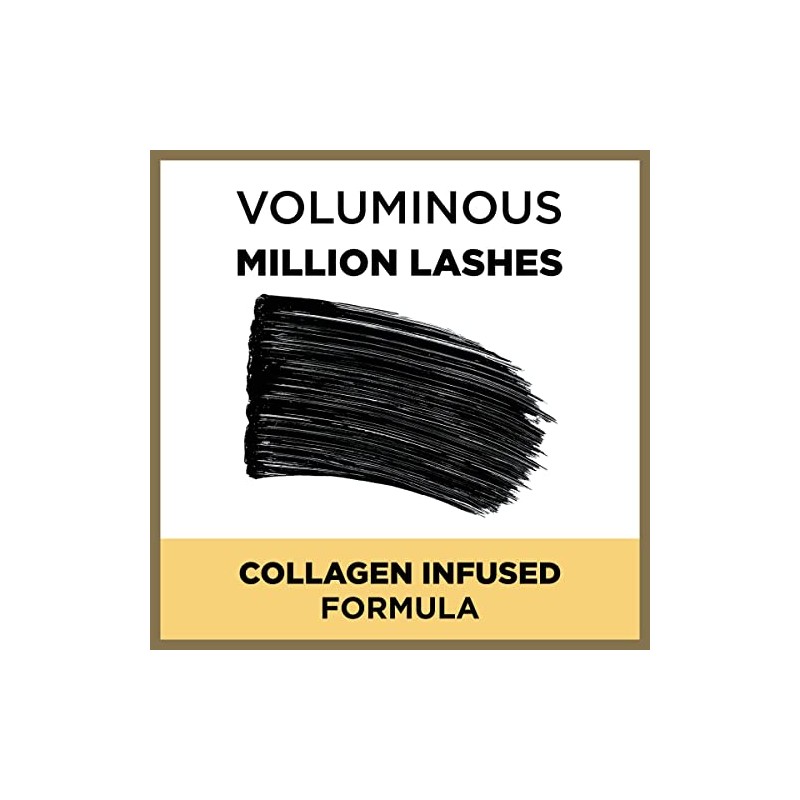 L'Oreal Paris Maquillaje Voluminoso Million Lashes Mascara, Voluminizador, Definir, A