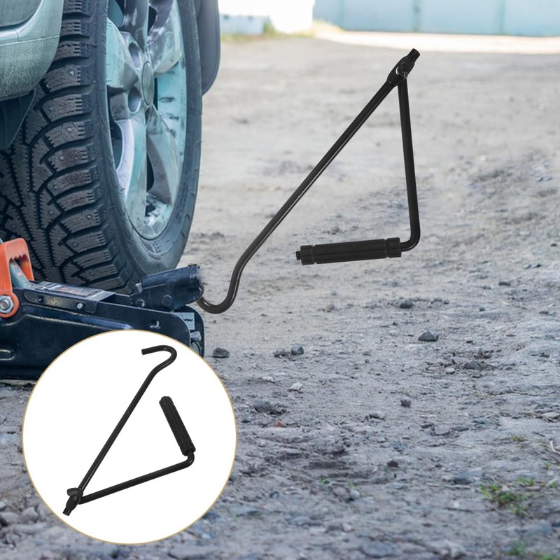 FUNOMOCYA Hand Jack Tool for Car Foldable Scissor Jack Rocker