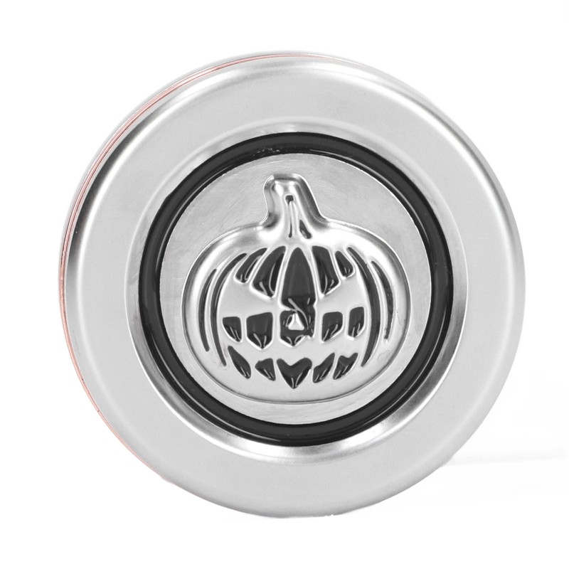 Pumpkin Coin Slider Pumpkin Pattern Push Slider Toy Zinc Alloy