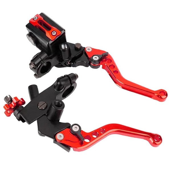 MOCNT 1 Pair Motorcycle Brake Clutch Levers Universal Motorcycle Brake