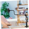 TEHAUX Overhead Phone Mount Flexible Gooseneck Phone Holder for Hands