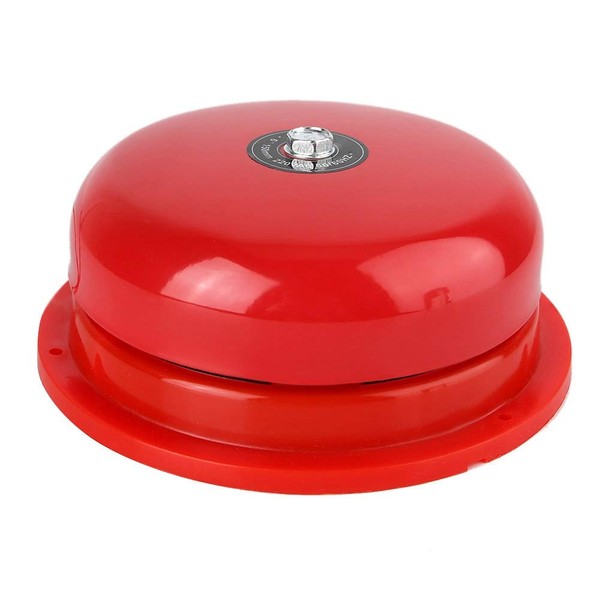 Fire Alarm Bell, 220V/24V/12V 6inch Stainless Steel School Factory Warehouse