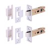 HANDLEZONE® 2 Pack 76mm / 3 inch Polished Stainless Steel