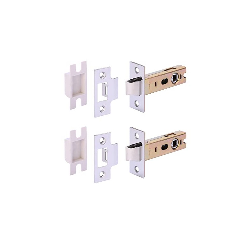 HANDLEZONE® 2 Pack 76mm / 3 inch Polished Stainless Steel