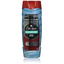 Old Spice Hydro Wash Body Wash Hardest Working Collection Pure Sport Plus 16 Oz, 0.9 Pound