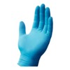 Safety Zone GNPR-LG-1M Nitrile Glove, PF, 3.7mil, Blue, L