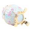 Hand Made Enameled Easter Egg Jewelry Box Organizer Home Desktop