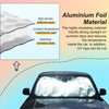 Heutamo Car Windshield Sun Shade Compatible with Land Rover Range