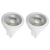 2Pcs MR11 Light Bulb High Brightness 3W 110V Faster Heat