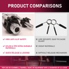 Taeku Barbell Clamps, 1 Pair Quick Release Weight Bar Clips