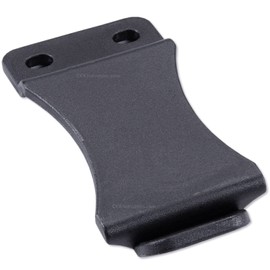 KYDEX Belt Clip for Holsters & Sheaths – (Fits 1.75in Belts) - (Inside-The-Waistband/IWB) - (USA Made) - (1 Pack) - Adjustable Cant - for Carry Clips, Taser Mounts