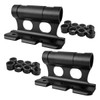Nicear 2-Pack Bike Fork Bracket - Aluminum Quick Release Thru-Axle