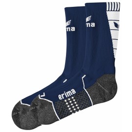 Erima Unisex Premium Pro Trainingssocken, New Navy/Weiß, 3 EU