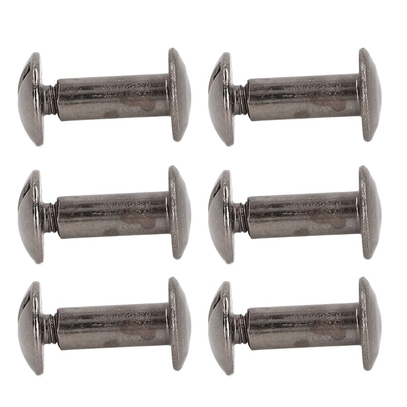 200 Sets Book Binding Screw Environmental Brass Metal Chicago Binding