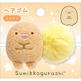San-X FE32303 Sumikko Gurashi Hair Rubber Tonkatsu