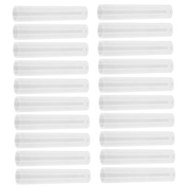 Angoily 20pcs Transparent Pencil Tip Covers Replaceable Caps for Secure Pencil Protection for Office Use