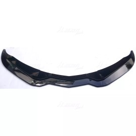 LUC For 14-19 Corvette C7 Stingray Front Lip Splitter Gloss Black Stage 2 Z06 Style