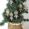 40 Pcs Wooden DIY Dream Catchers Kits, Mini Decorative Hanging