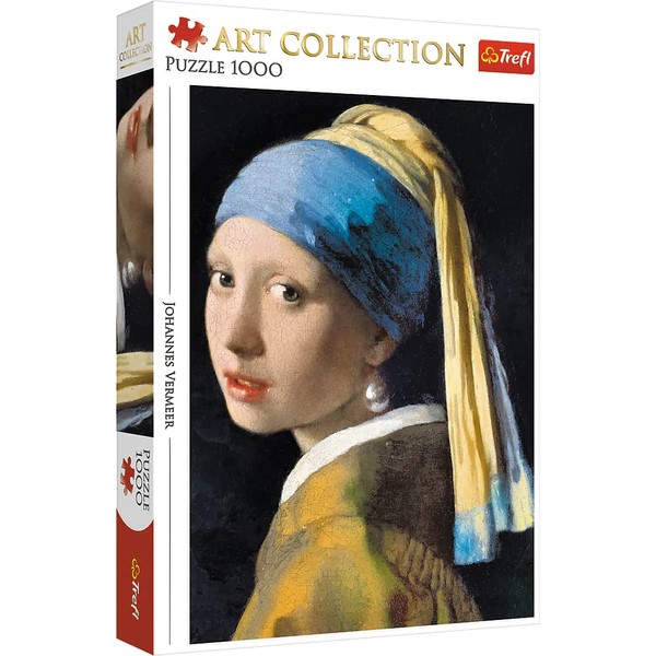 Trefl Red Art Collection 1000 Piece Puzzle - Girl with a Pearl Earring/Bridgeman