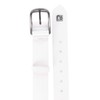 Belt for Men Genuine Leather Accessory Leather Belt, White