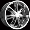 MILANNI WITCHY 552 CHROME WHEEL RIM CENTER CAP C-552F-CAP LG0708-34