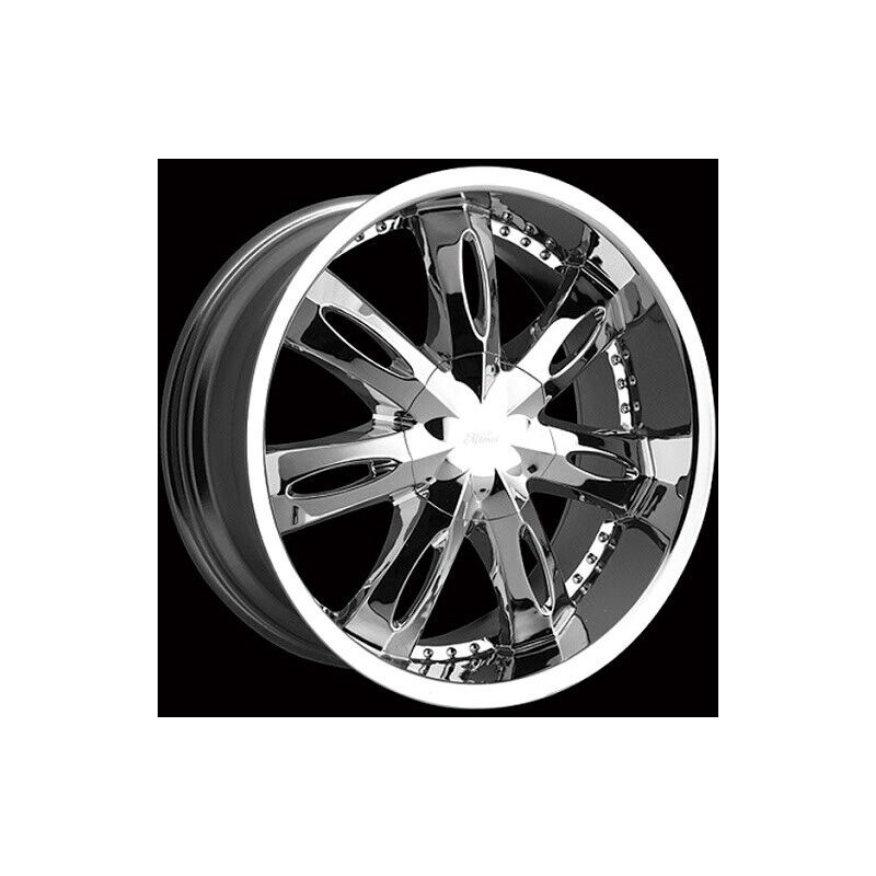 MILANNI WITCHY 552 CHROME WHEEL RIM CENTER CAP C-552F-CAP LG0708-34