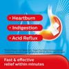 Rennie Antacids, Peppermint Flavour Heartburn Relief and Indigestion Tablets, Fast