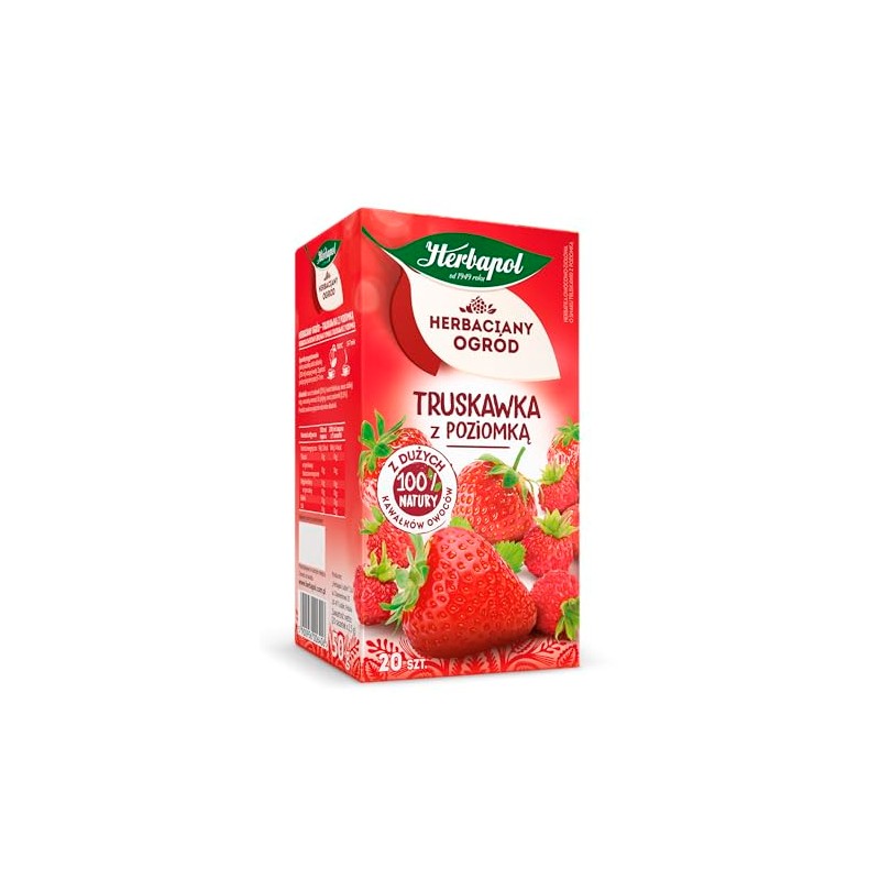 Strawberry & Wild Strawberry Tea Natural Pure And Refreshing Herbal