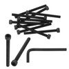PATIKIL M8 x 90mm Hex Socket Head Screws Cap Bolt,