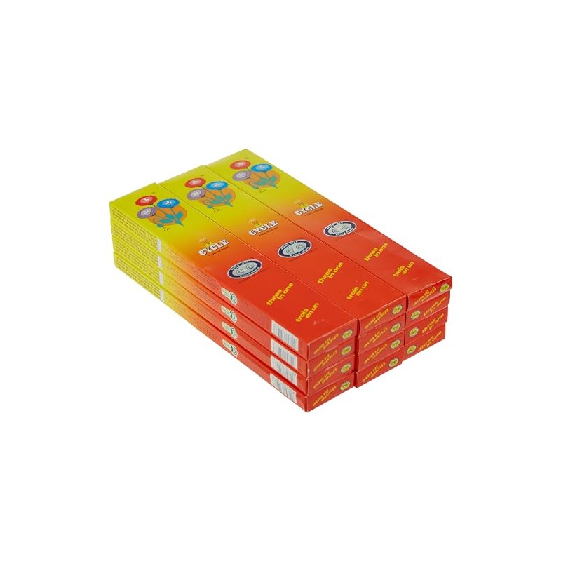 Cycle Incense Sticks 3 in 1 - Pack of 12