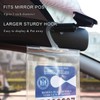 JUSTTOP Handicap Parking Placard Holder, 11.6"×5" Ultra Transparent PVC Disabled