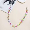 DIKJAK Rainbow Heart Pants Chain Resin Chains for Jeans, Dresses,