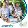 FRESHMINT Individually Wrapped Bulk 30 Tuft Adult Toothbrush (144 Pack)