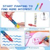 8pcs Water Doodle Pens, Water Mat Pens Water Drawing Play