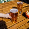 Set of 6 Virtually Unbreakable Reusable Plastic Octagon Shaped Tumblers.