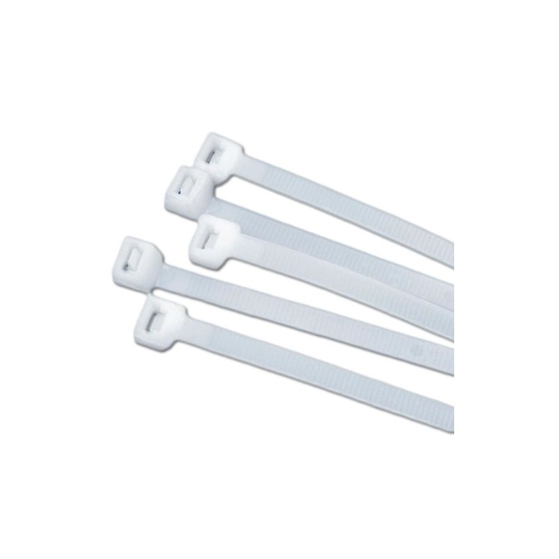 Natural Cable Ties 3.2mm x 142mm Pack of 100