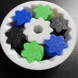 Unbranded 3-D Printed Planetary Gear Fidget Spinner - 4 color