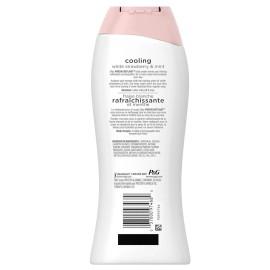 Olay Fresh Outlast Cooling White Strawberry and Mint Body Wash, 22 Fluid Ounce