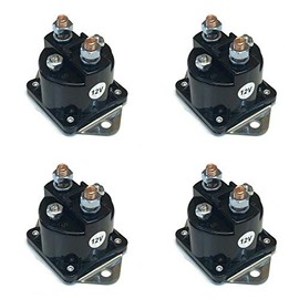 (4 Pack) HD Winch Solenoid Relay for SAZ-4201EY, SAZ-201EY, SAZ-4201GL, SAZ4201GL