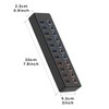 Hub USB 3.0 con alimentación, divisor de concentrador USB de
