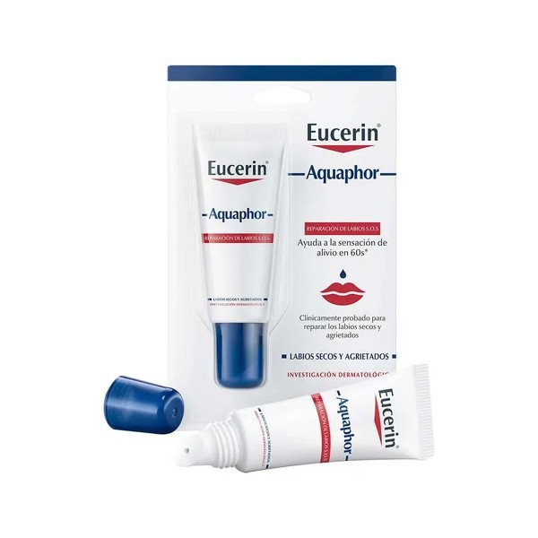 Protector Labial Eucerin Reparador Aquaphor Sos 9.5g/10ml