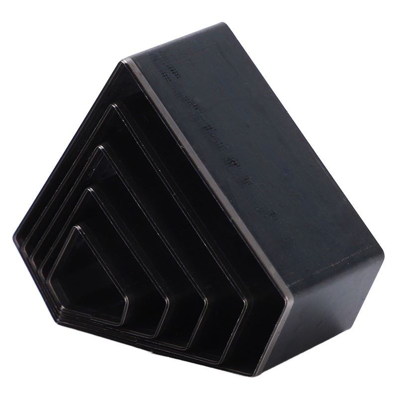 5Pcs Leather Die Cutter Hollow Punching Mold Different Sizes Diamonds