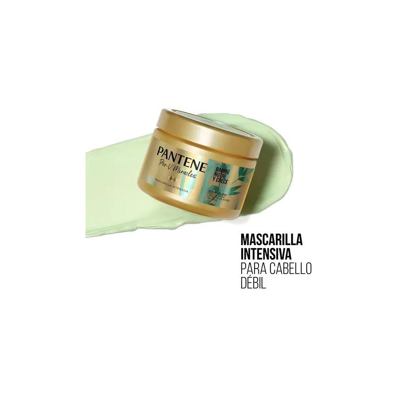 Mascarilla Pantene Pro Bambu 300