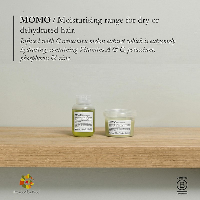 Davines Momo Shampoo, 2.54 fl. oz.