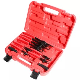 DPTOOL ABN Snap Ring Pliers 11pc Straight & Bent Retaining Ring Pliers w/ Hook & Pick