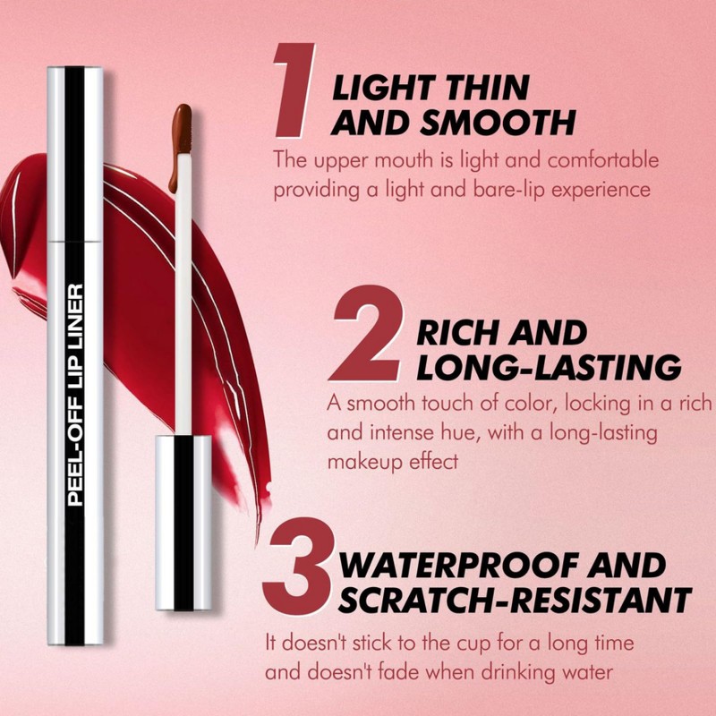 Peel off Lip Stain - 3PCS Lip Stain Peel off