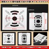 SYUNASYU Security Camera Mounting Bracket, Cylindrical Column, Full Set, Ready-to-Use,