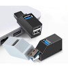 LUVMOXE (2 Pack) USB 2.0 Splitter,3-Port USB 3.0 Hub, USB